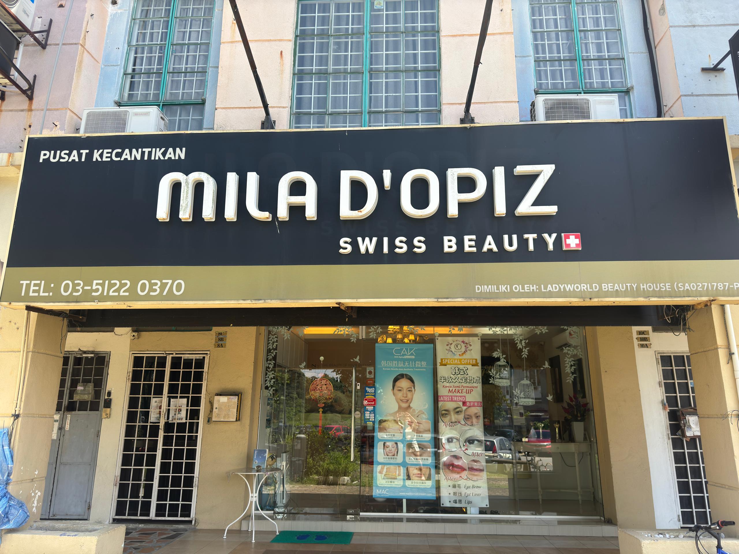 MILA D'OPIZ Shah Alam 美容院